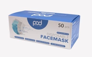 3 Ply Disposable Mask (Adult)