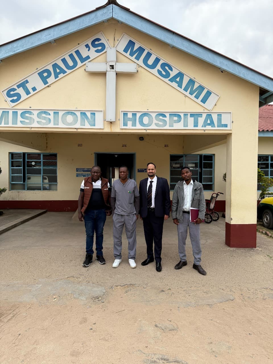 Community members in Zimbabwe