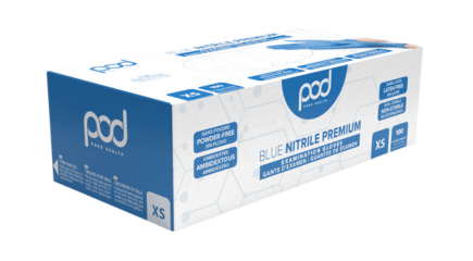 POD Blue Nitrile Everyday Examination Gloves