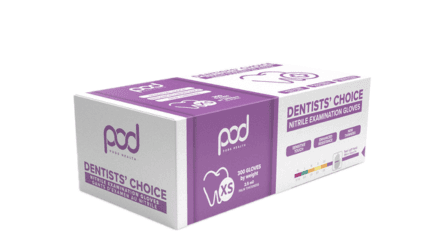 POD Dentists' Choice Nitrile Examination Gloves